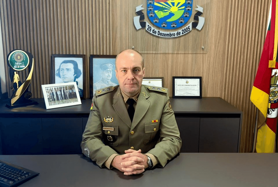 Major Douglas Evandro Knorst assume comando do 39º BPM