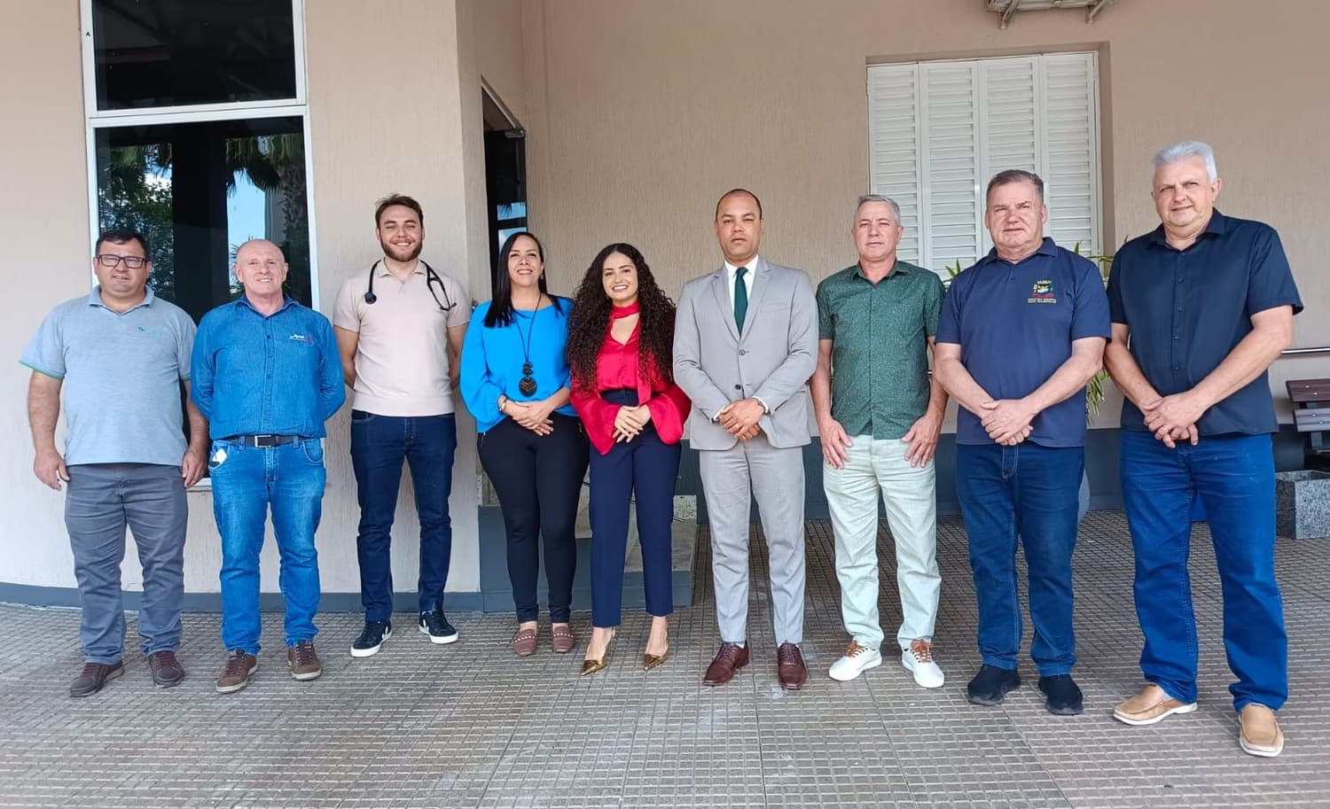 Juiz e promotora da Comarca de Rodeio Bonito visitam a Associação Hospitalar São José