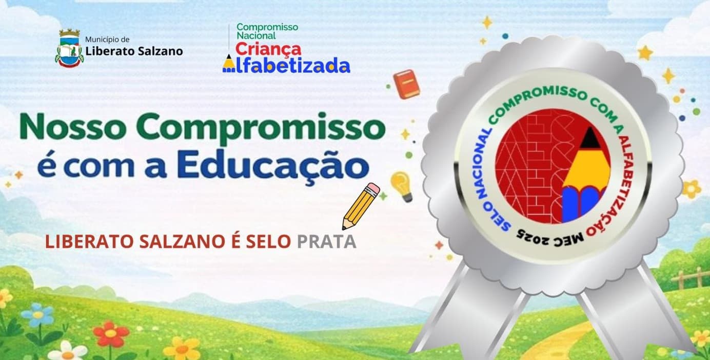 Educação de Pinhal conquista Selo Prata do Compromisso Nacional com a Alfabetização