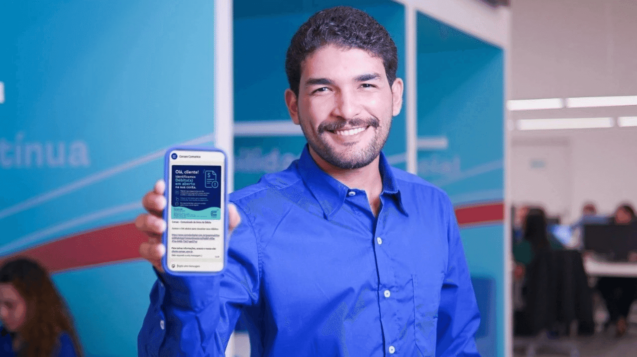 Novo canal da Corsan passa a enviar avisos de débito diretamente pelo WhatsApp