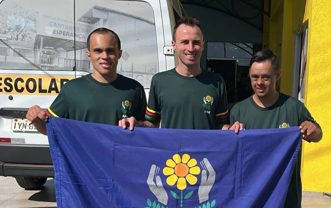 Alunos da Apae de Rodeio Bonito representam o município nas Olimpíadas Nacionais em Brasília