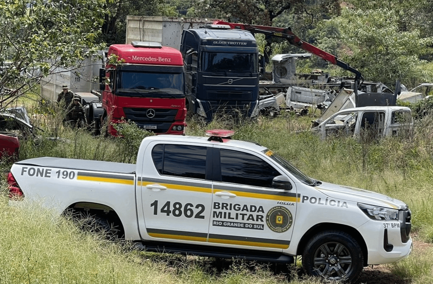 Operação “Linha de Corte” combate desmanches clandestinos e recupera veículos furtados em Seberi