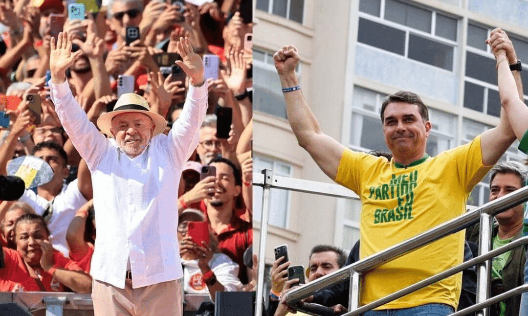 Lula e Flávio Bolsonaro já dão largada na campanha à presidência
