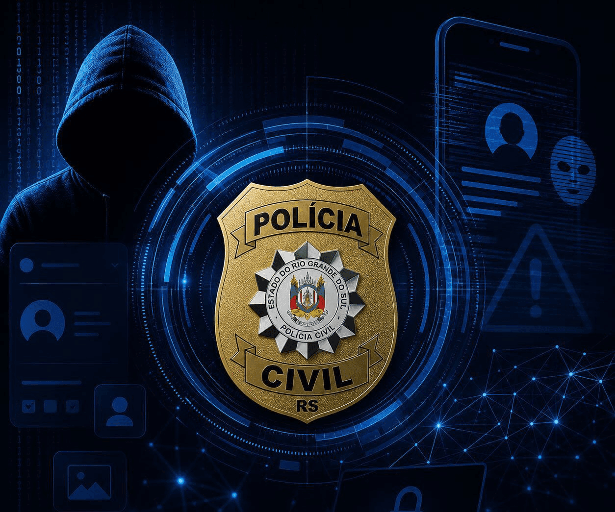 Polícia Civil deflagra operação contra crimes de honra cometidos em redes sociais em Caiçara