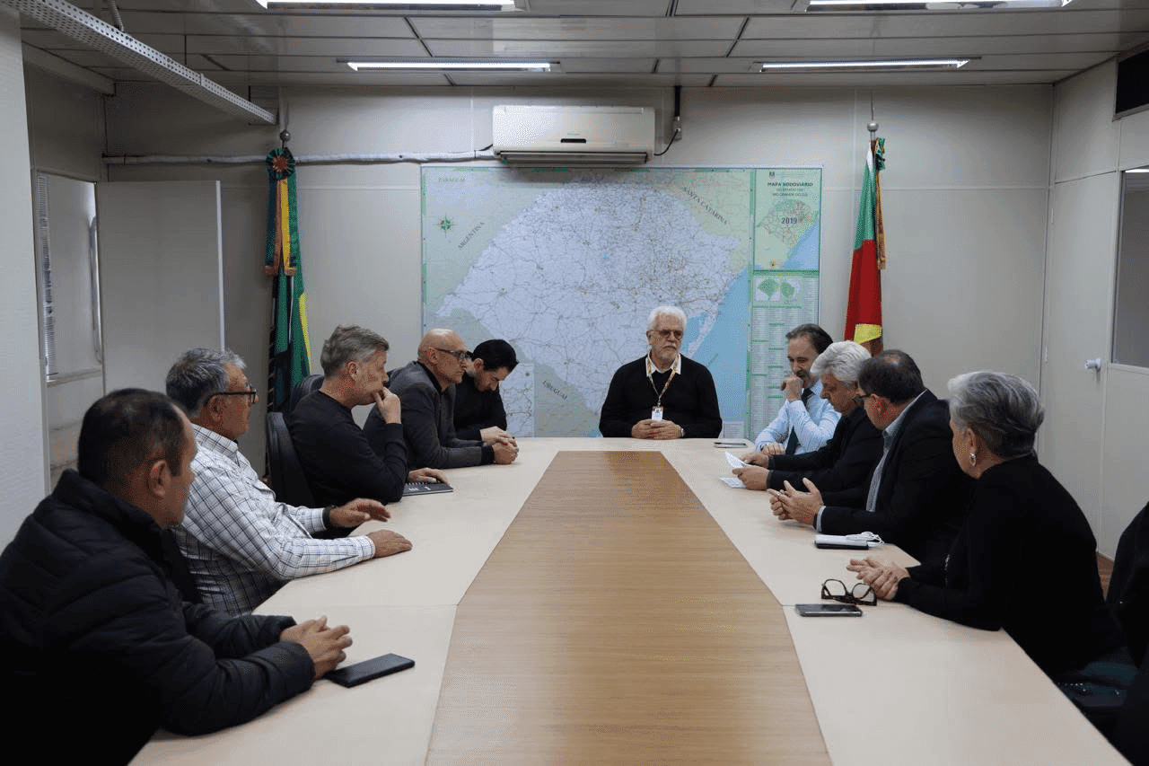 Prefeitos de Cerro Grande e Liberato Salzano reforçam articulação para viabilizar ponte entre os municípios