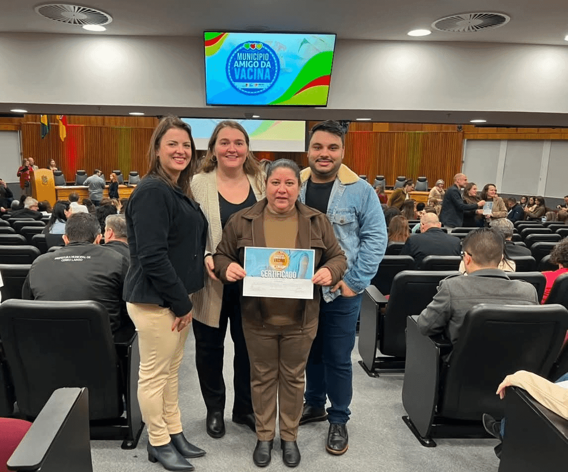 Rodeio Bonito conquista Selo Ouro Município Amigo da Vacina pelo segundo ano consecutivo