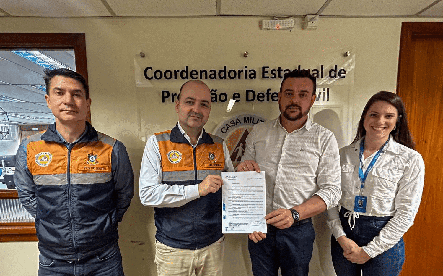 Amzop articula apoio do Estado para municípios atingidos pelo granizo