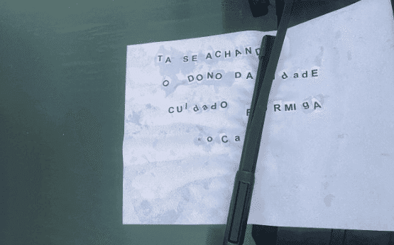 Prefeito de Barra Funda é vítima de ameaça com bilhete anônimo