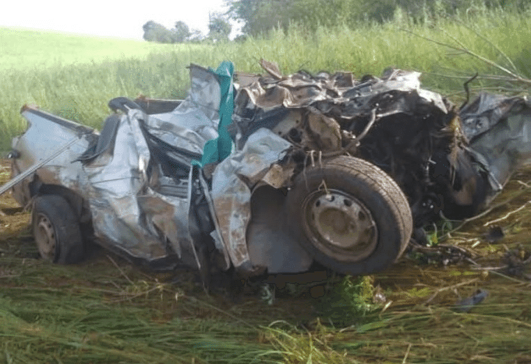 Colisão entre carro e caminhão-guincho deixa uma vítima fatal entre Planalto e Nonoai