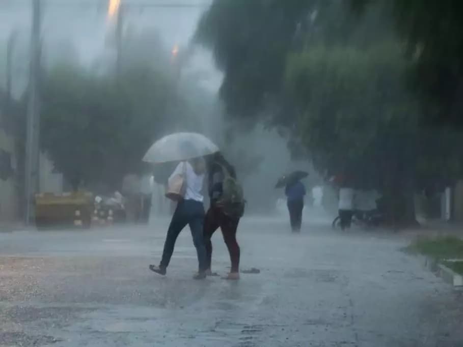 Região poderá ter até 95 milímetros de chuva em quatro dias