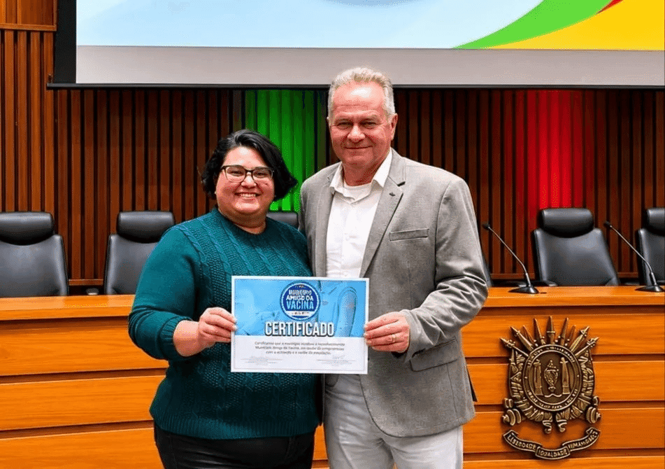 Pinhal conquista Selo Prata do Programa Município Amigo da Vacina 2026