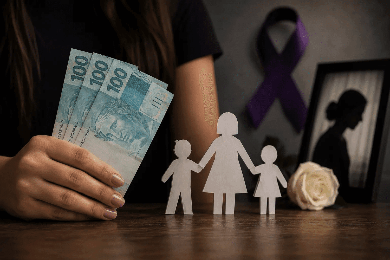 Órfãos de vítimas de feminicídio terão direito a pensão do INSS 
