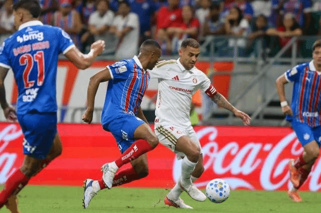 Inter perde de virada para o Bahia 