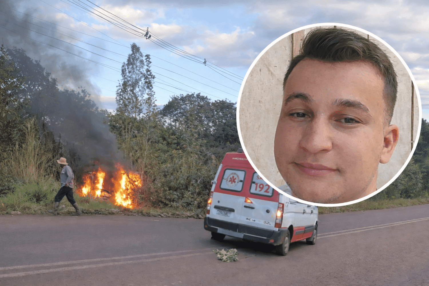 Jovem morre após grave acidente na ERS-323 entre Pinhal e Rodeio Bonito