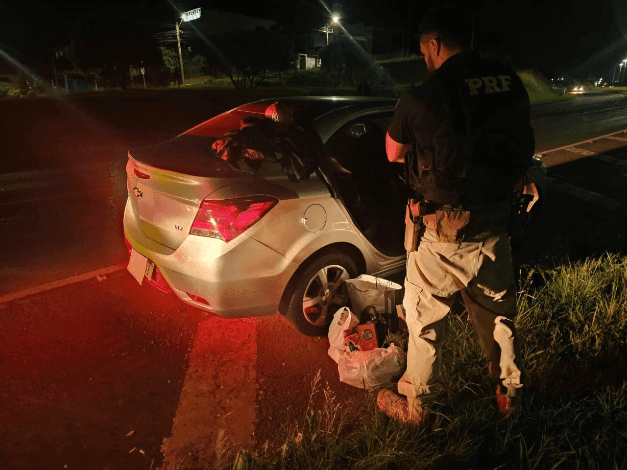 PRF prende em Erechim foragido com mercadorias furtadas em Santa Catarina 