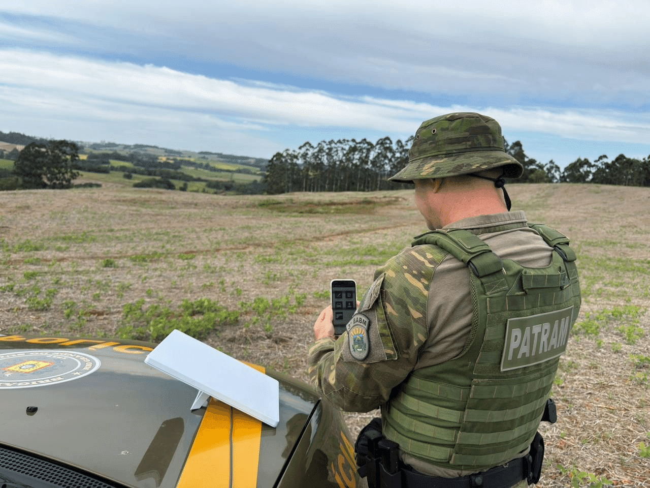 Brigada Militar recebe equipamento de internet via satélite 