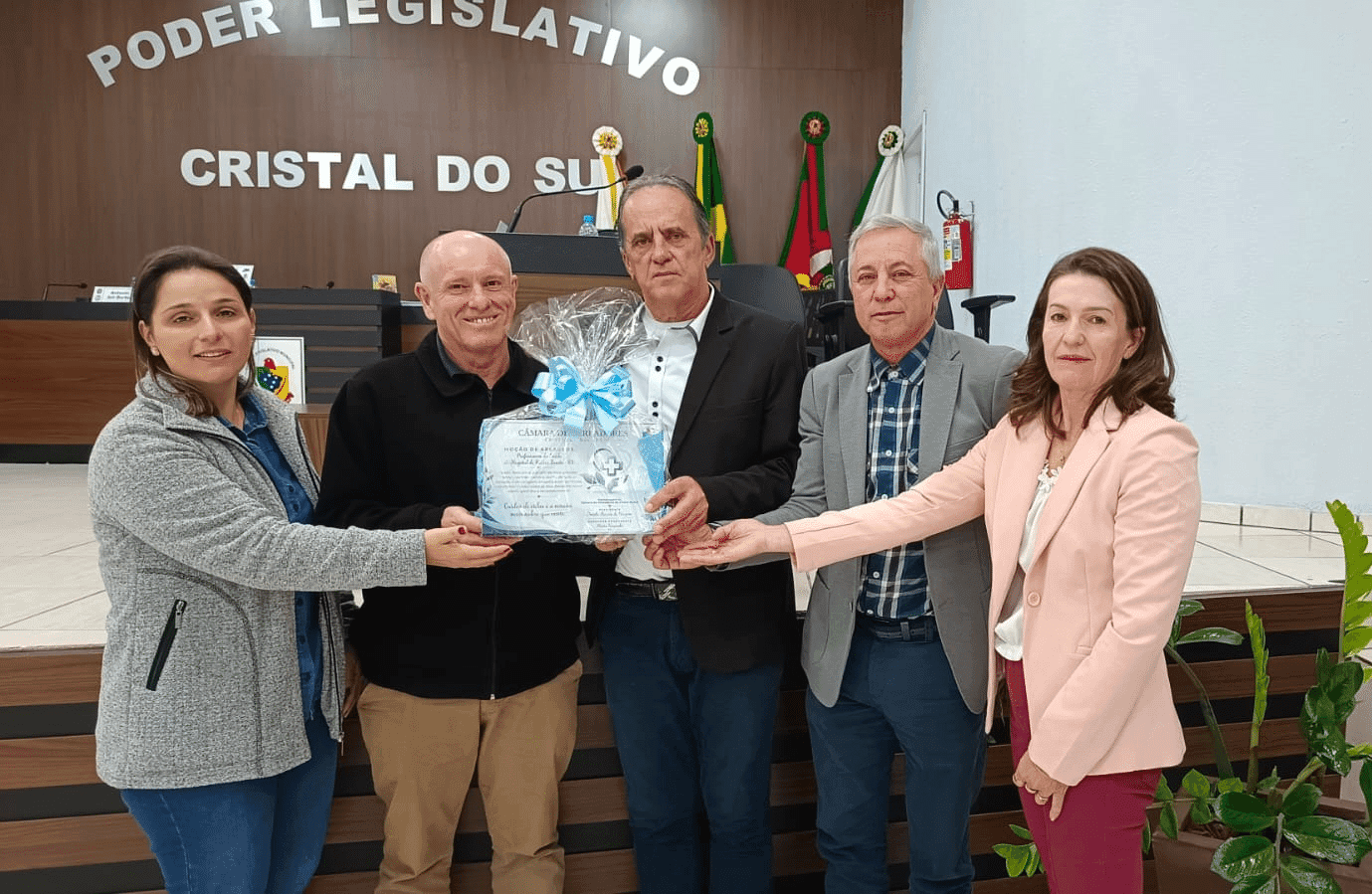Associação Hospitalar São José recebe Moção de Aplausos do Legislativo de Cristal do Sul