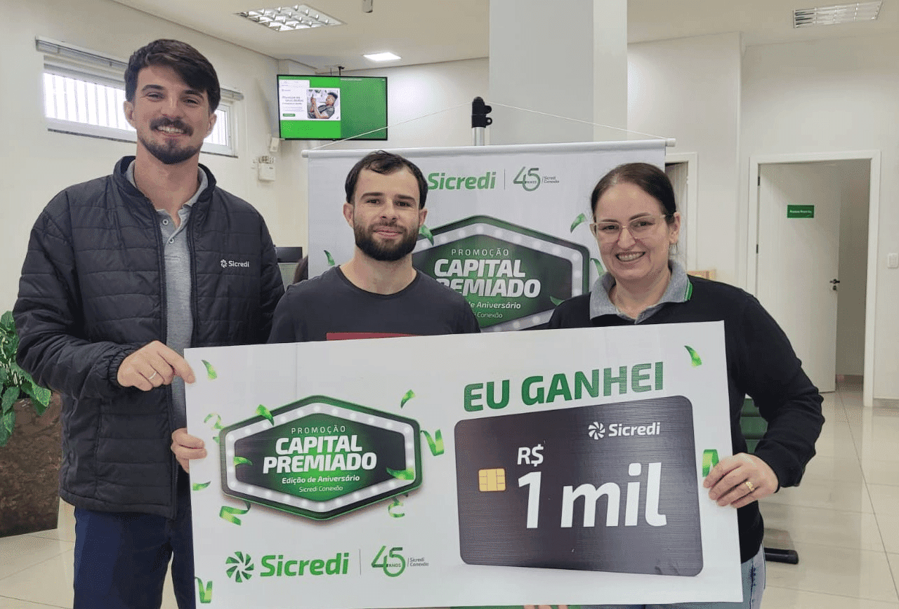 Sicredi Conexão contempla mais de 150 associados em sorteio da campanha Capital Premiado