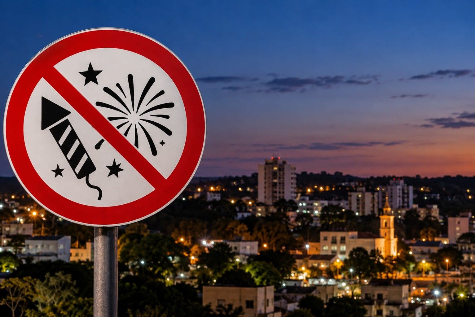 Frederico Westphalen regulamenta lei que proíbe fogos de artifício
