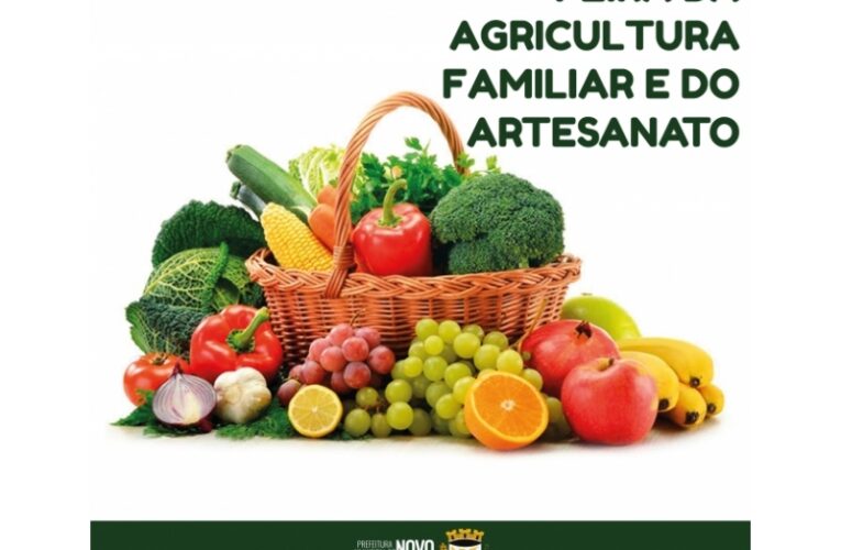 NOVO TIRADENTES CONTARÁ COM FEIRA DA AGRICULTURA FAMILIAR E DO ARTESANATO