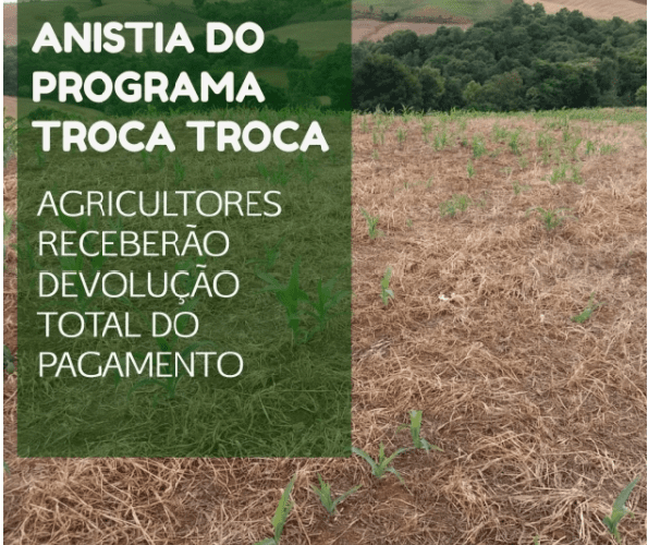 PREFEITURA DE NOVO TIRADENTES REALIZARÁ DEVOLUÇÃO DOS VALORES DO PROGRAMA TROCA TROCA