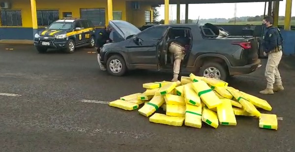 APREENSÕES DE MACONHA PELA POLICIA RODOVIÁRIA FEDERAL NO RS AUMENTA 80%