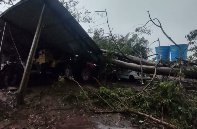 Jaboticaba registra estragos após chuva intensa