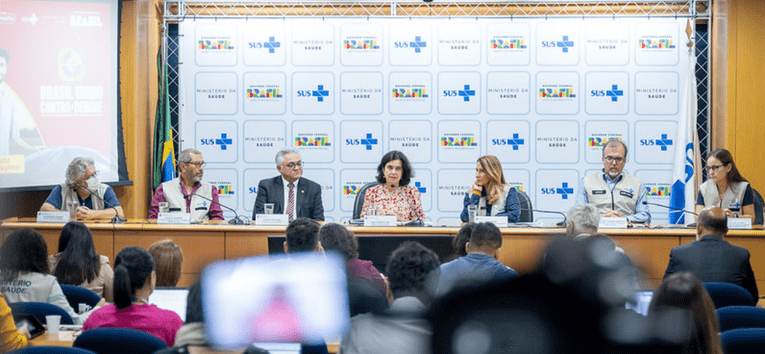 MINISTÉRIO DA SAÚDE ATUALIZA CENÁRIO EPIDEMIOLÓGICO SOBRE A DENGUE.