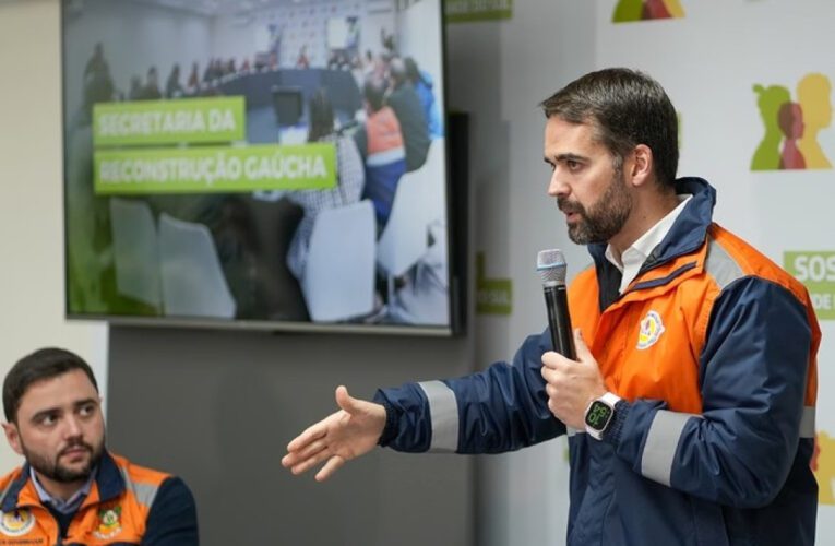 EM BRASÍLIA, EDUARDO LEITE COBRARÁ AVANÇOS NA AJUDA DO RS