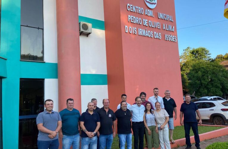 Secretário de Logística e Transportes do RS visita Dois Irmãos das Missões